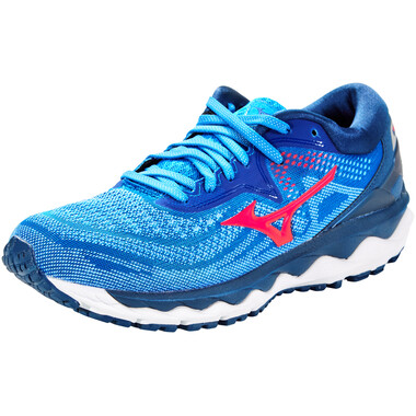 Zapatillas de Running MIZUNO WAVE SKY 4 Mujer Azul/Rosa 2020 0